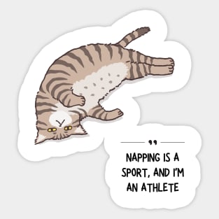 Funny Sayings From A Cat Sticker
